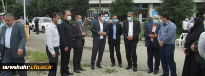 کلنگ ساخت سر در مرکز آموزش عالی شهید مطهری نوشهر (دانشگاه فرهنگیان) 