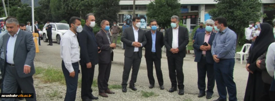 کلنگ ساخت سر در مرکز آموزش عالی شهید مطهری نوشهر (دانشگاه فرهنگیان)  2