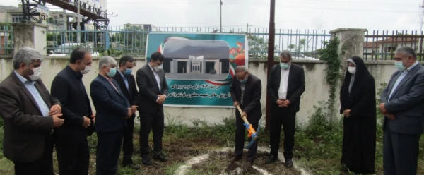 کلنگ ساخت سر در مرکز آموزش عالی شهید مطهری نوشهر (دانشگاه فرهنگیان)  2