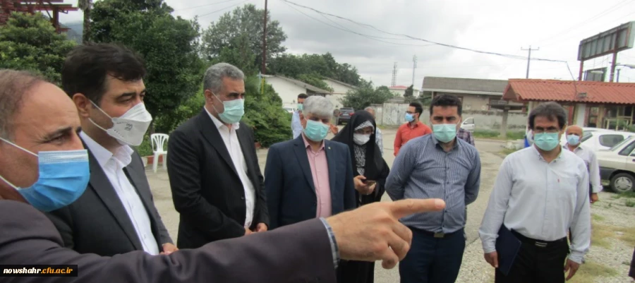 کلنگ ساخت سر در مرکز آموزش عالی شهید مطهری نوشهر (دانشگاه فرهنگیان)  3