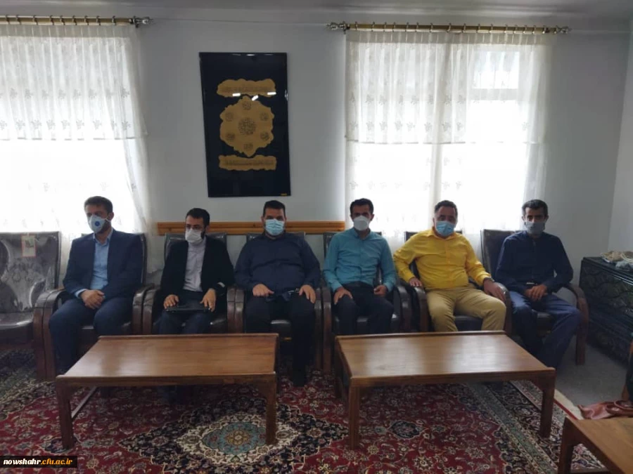 دیدار با امام جمعه محترم و محبوب شهرستان نوشهر حجت الاسلام و المسلمین حاج آقا مشایخ  4