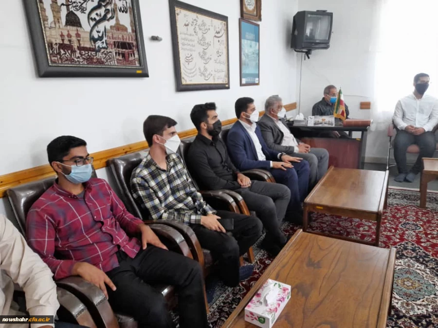 دیدار با امام جمعه محترم و محبوب شهرستان نوشهر حجت الاسلام و المسلمین حاج آقا مشایخ  7