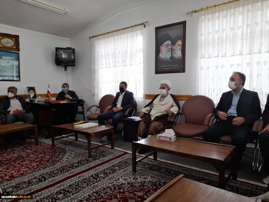 دیدار با امام جمعه محترم و محبوب شهرستان نوشهر حجت الاسلام و المسلمین حاج آقا مشایخ  4