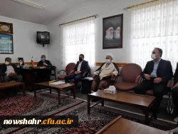 دیدار با امام جمعه محترم و محبوب شهرستان نوشهر حجت الاسلام و المسلمین حاج آقا مشایخ  4