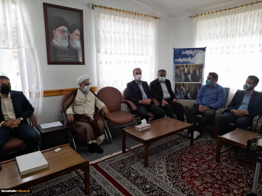 دیدار با امام جمعه محترم و محبوب شهرستان نوشهر حجت الاسلام و المسلمین حاج آقا مشایخ  5