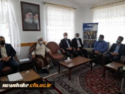 دیدار با امام جمعه محترم و محبوب شهرستان نوشهر حجت الاسلام و المسلمین حاج آقا مشایخ  5