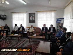 دیدار با امام جمعه محترم شهرستان نوشهر 2