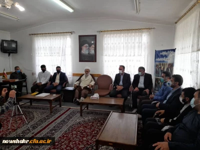 دیدار با امام جمعه محترم شهرستان نوشهر