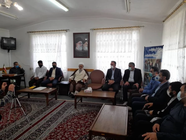 دیدار با امام جمعه محترم شهرستان نوشهر 2