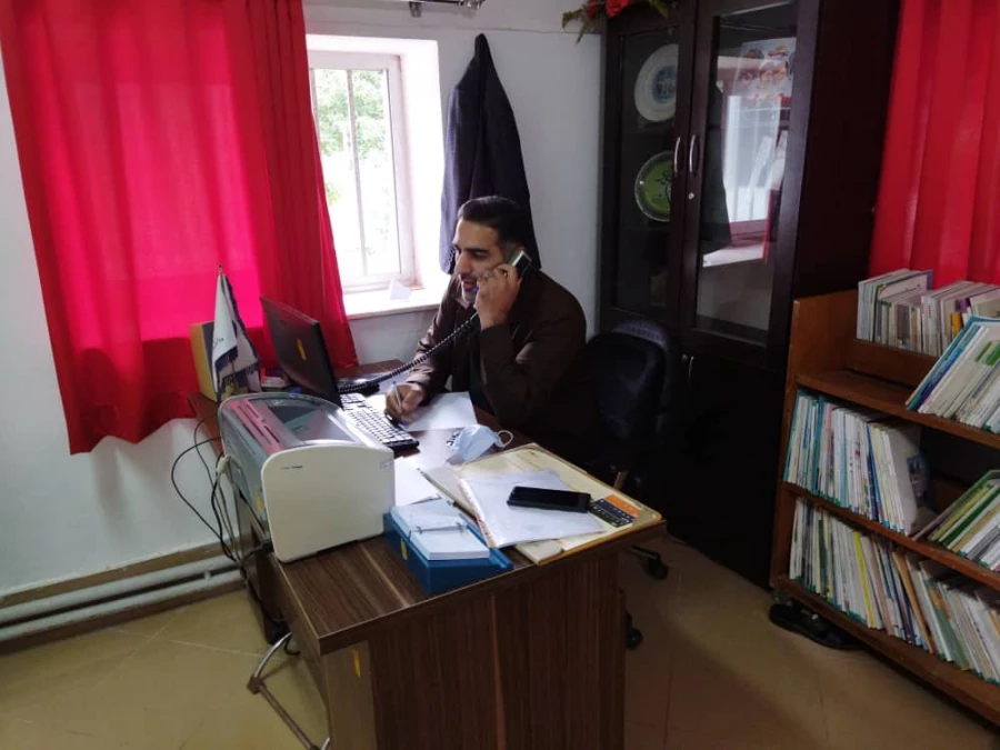 طرح همدلی دوران کرونایی طی تماس های تلفنی مسئولان و سرپرستان با دانشجومعلمان عزیز 4