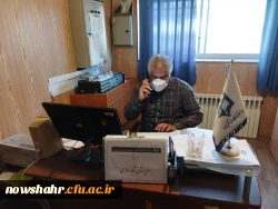 طرح همدلی دوران کرونایی طی تماس های تلفنی مسئولان و سرپرستان با دانشجومعلمان عزیز 5