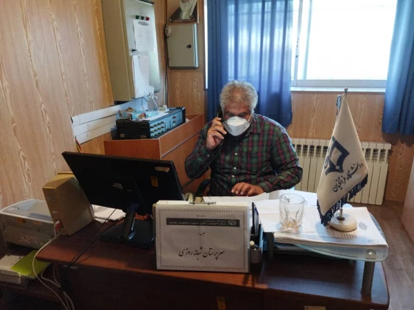 طرح همدلی دوران کرونایی طی تماس های تلفنی مسئولان و سرپرستان با دانشجومعلمان عزیز 5