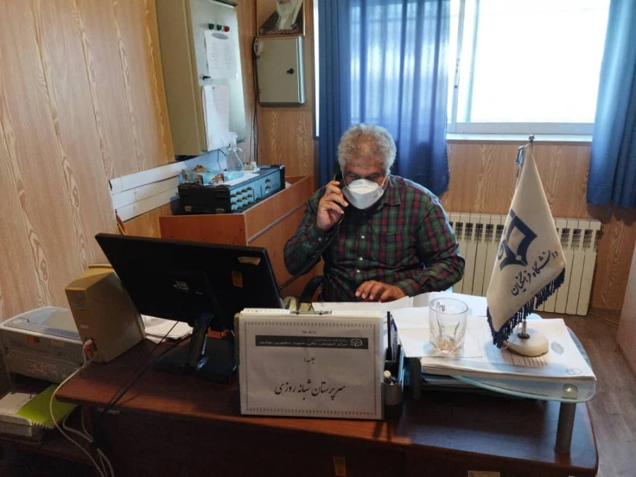 طرح همدلی دوران کرونایی طی تماس های تلفنی مسئولان و سرپرستان با دانشجومعلمان عزیز 5