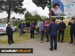 دانشگاه فرهنگیان مرکز آموزش عالی شهید مطهری نوشهر فعالیت های آموزشی و سرای دانشجویی را در روز ملی فناوری هسته ای و روز هنر انقلاب اسلامی را از سرگرفت 2