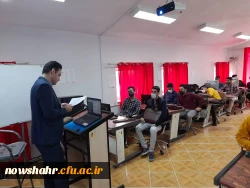 دانشگاه فرهنگیان مرکز آموزش عالی شهید مطهری نوشهر فعالیت های آموزشی و سرای دانشجویی را در روز ملی فناوری هسته ای و روز هنر انقلاب اسلامی را از سرگرفت 9