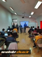 دانشگاه فرهنگیان مرکز آموزش عالی شهید مطهری نوشهر فعالیت های آموزشی و سرای دانشجویی را در روز ملی فناوری هسته ای و روز هنر انقلاب اسلامی را از سرگرفت 10