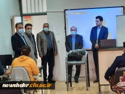 دانشگاه فرهنگیان مرکز آموزش عالی شهید مطهری نوشهر فعالیت های آموزشی و سرای دانشجویی را در روز ملی فناوری هسته ای و روز هنر انقلاب اسلامی را از سرگرفت 11