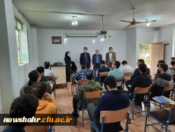 دانشگاه فرهنگیان مرکز آموزش عالی شهید مطهری نوشهر فعالیت های آموزشی و سرای دانشجویی را در روز ملی فناوری هسته ای و روز هنر انقلاب اسلامی را از سرگرفت 15