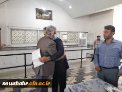 از آزاده سرافراز صادق طهماسبی در روز گرامیداشت ورود آزادگان تقدیر شد. 9