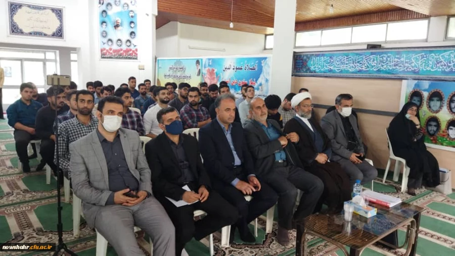 آقای دکتر مهدوی و هیات همراه از مرکز آموزش عالی شهید مطهری نوشهر بازدید به عمل آوردند  3