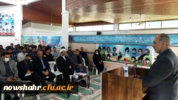 آقای دکتر مهدوی و هیات همراه از مرکز آموزش عالی شهید مطهری نوشهر بازدید به عمل آوردند  4