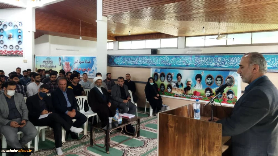 آقای دکتر مهدوی و هیات همراه از مرکز آموزش عالی شهید مطهری نوشهر بازدید به عمل آوردند  4