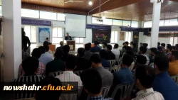 آقای دکتر مهدوی و هیات همراه از مرکز آموزش عالی شهید مطهری نوشهر بازدید به عمل آوردند  5