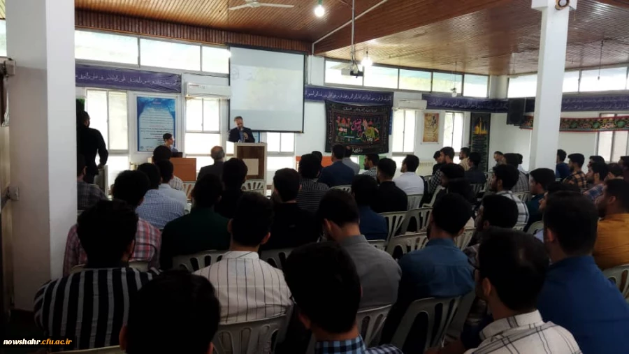 آقای دکتر مهدوی و هیات همراه از مرکز آموزش عالی شهید مطهری نوشهر بازدید به عمل آوردند  5