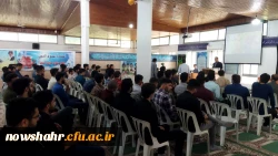 آقای دکتر مهدوی و هیات همراه از مرکز آموزش عالی شهید مطهری نوشهر بازدید به عمل آوردند  6