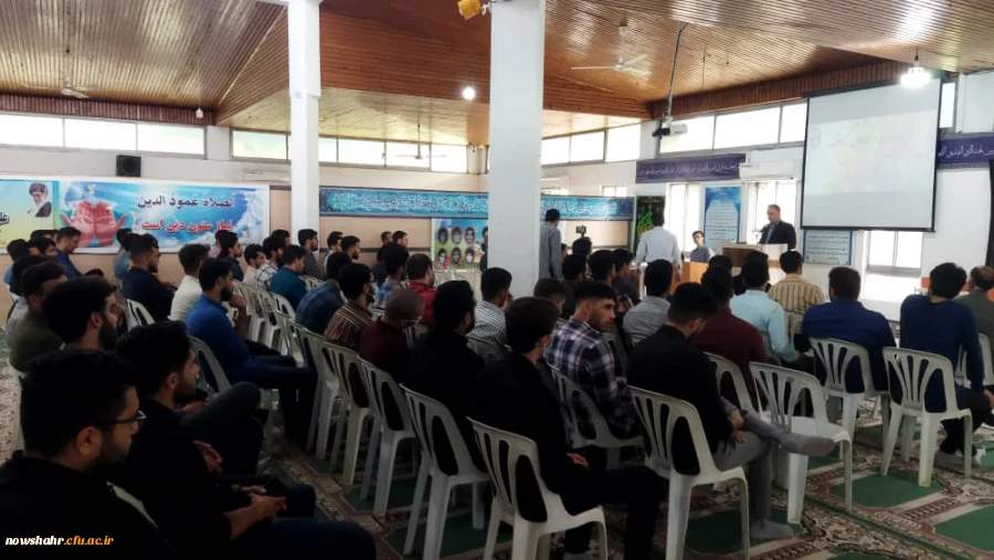 آقای دکتر مهدوی و هیات همراه از مرکز آموزش عالی شهید مطهری نوشهر بازدید به عمل آوردند  6