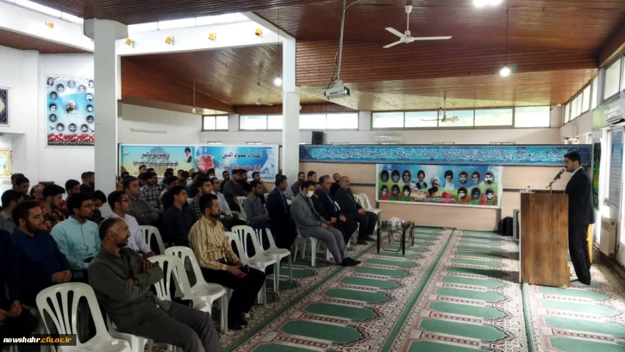 آقای دکتر مهدوی و هیات همراه از مرکز آموزش عالی شهید مطهری نوشهر بازدید به عمل آوردند  7