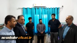 آقای دکتر مهدوی و هیات همراه از مرکز آموزش عالی شهید مطهری نوشهر بازدید به عمل آوردند  8
