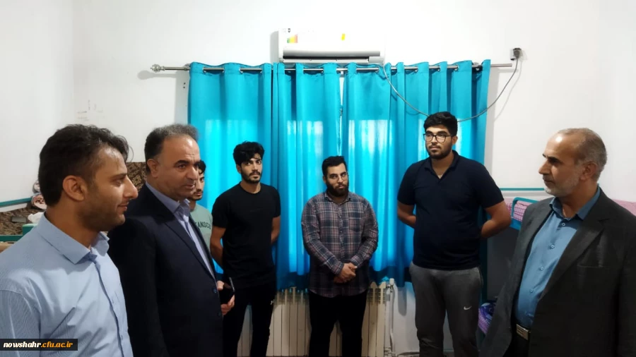 آقای دکتر مهدوی و هیات همراه از مرکز آموزش عالی شهید مطهری نوشهر بازدید به عمل آوردند  8