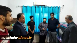آقای دکتر مهدوی و هیات همراه از مرکز آموزش عالی شهید مطهری نوشهر بازدید به عمل آوردند  9
