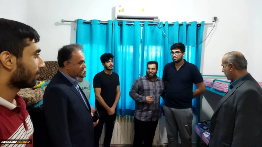 آقای دکتر مهدوی و هیات همراه از مرکز آموزش عالی شهید مطهری نوشهر بازدید به عمل آوردند  9