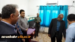 آقای دکتر مهدوی و هیات همراه از مرکز آموزش عالی شهید مطهری نوشهر بازدید به عمل آوردند  10