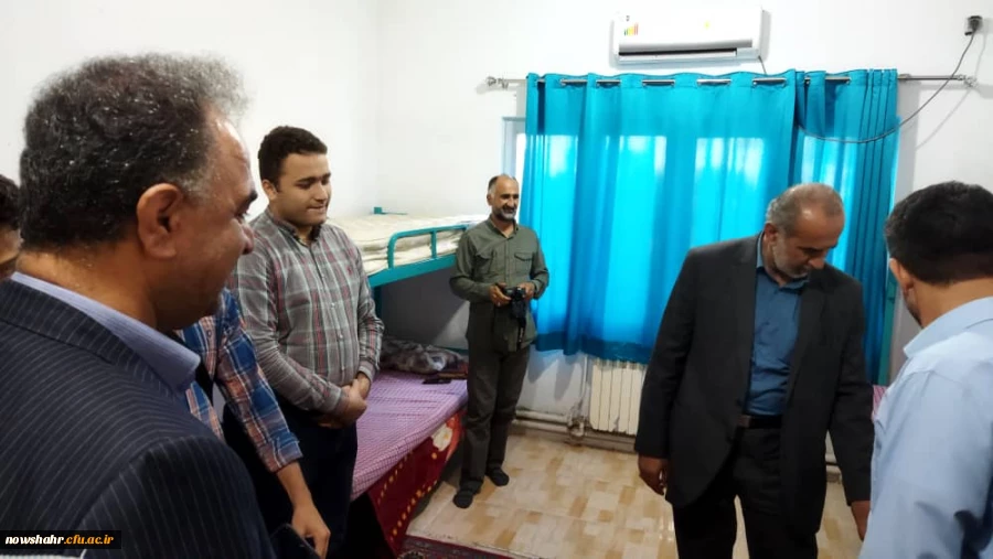 آقای دکتر مهدوی و هیات همراه از مرکز آموزش عالی شهید مطهری نوشهر بازدید به عمل آوردند  10