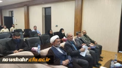 آقای دکتر مهدوی و هیات همراه از مرکز آموزش عالی شهید مطهری نوشهر بازدید به عمل آوردند  11