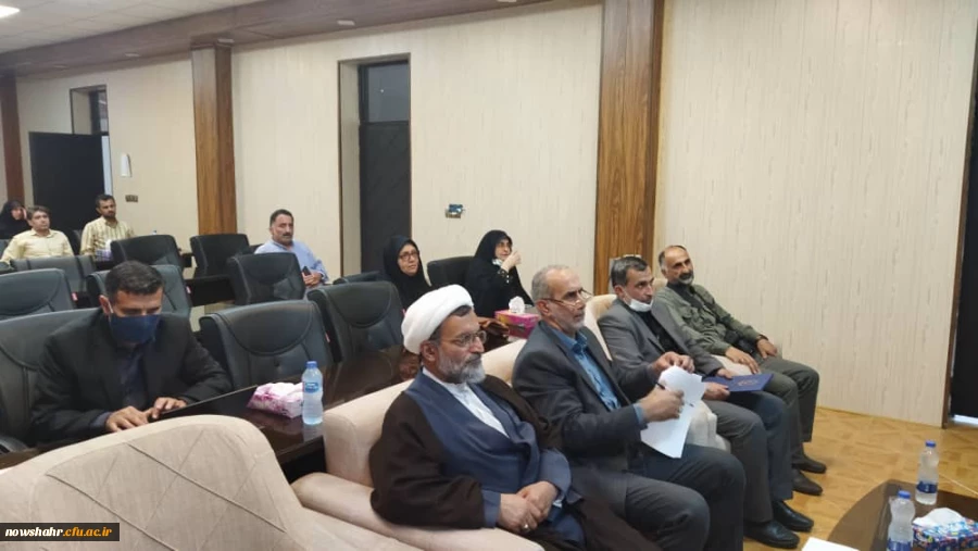 آقای دکتر مهدوی و هیات همراه از مرکز آموزش عالی شهید مطهری نوشهر بازدید به عمل آوردند  11