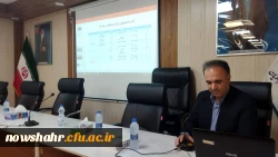 آقای دکتر مهدوی و هیات همراه از مرکز آموزش عالی شهید مطهری نوشهر بازدید به عمل آوردند  12