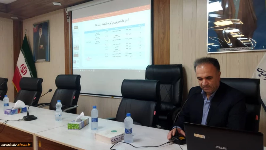 آقای دکتر مهدوی و هیات همراه از مرکز آموزش عالی شهید مطهری نوشهر بازدید به عمل آوردند  12