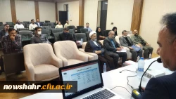 آقای دکتر مهدوی و هیات همراه از مرکز آموزش عالی شهید مطهری نوشهر بازدید به عمل آوردند  13