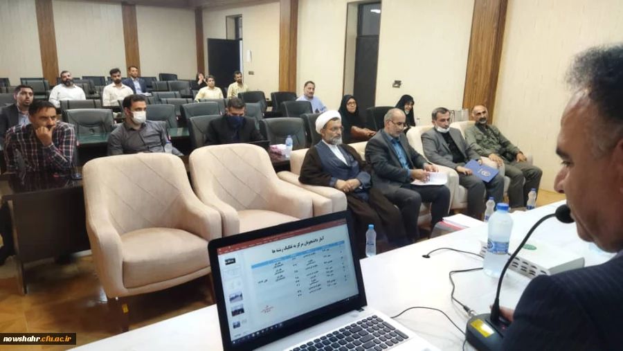 آقای دکتر مهدوی و هیات همراه از مرکز آموزش عالی شهید مطهری نوشهر بازدید به عمل آوردند  13