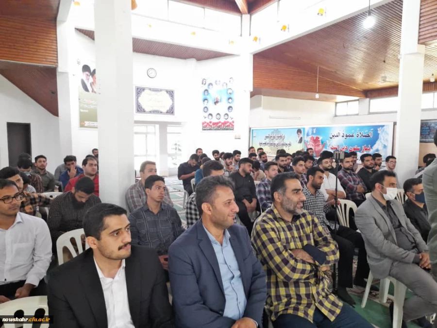 آقای دکتر مهدوی و هیات همراه از مرکز آموزش عالی شهید مطهری نوشهر بازدید به عمل آوردند  17