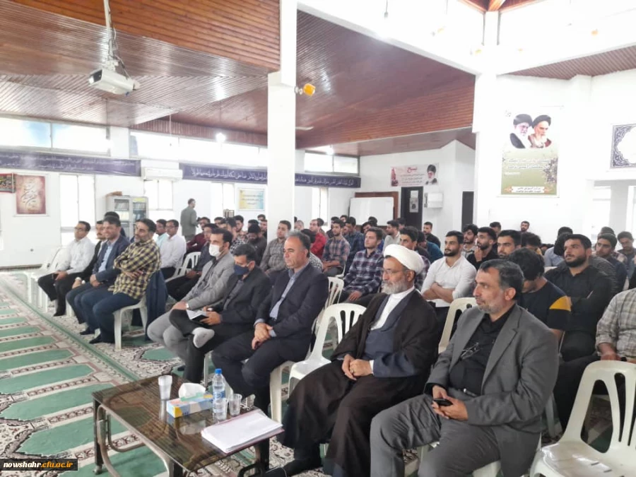 آقای دکتر مهدوی و هیات همراه از مرکز آموزش عالی شهید مطهری نوشهر بازدید به عمل آوردند  18